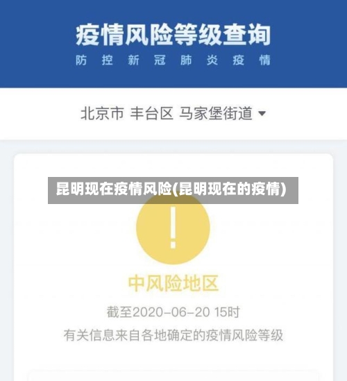 昆明现在疫情风险(昆明现在的疫情)-第3张图片