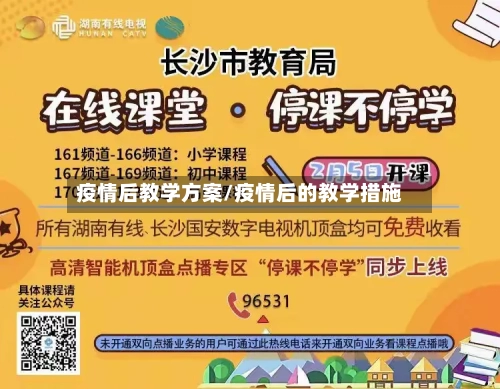 疫情后教学方案/疫情后的教学措施