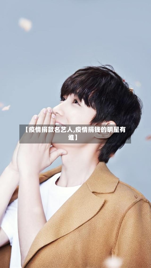 【疫情捐款名艺人,疫情捐钱的明星有谁】-第2张图片