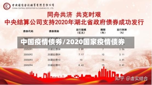 中国疫情债券/2020国家疫情债券