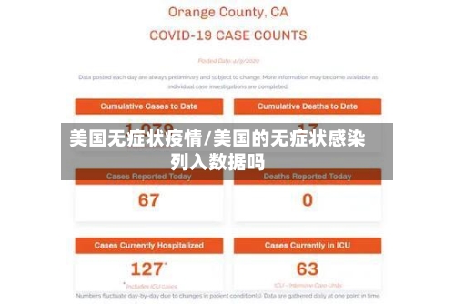 美国无症状疫情/美国的无症状感染列入数据吗-第2张图片