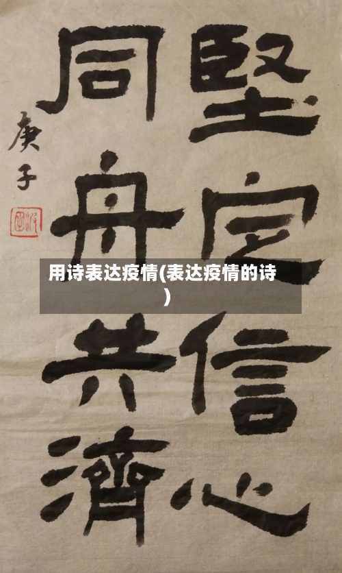 用诗表达疫情(表达疫情的诗)-第2张图片