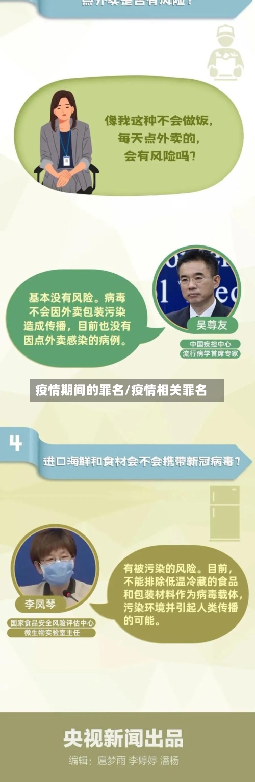 疫情期间的罪名/疫情相关罪名