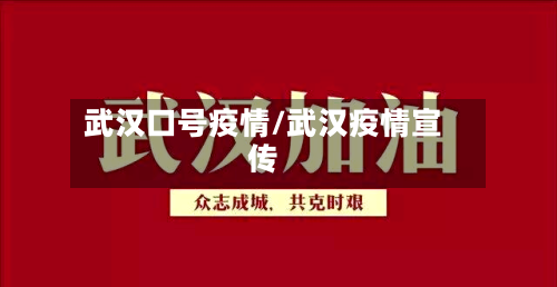 武汉口号疫情/武汉疫情宣传-第2张图片