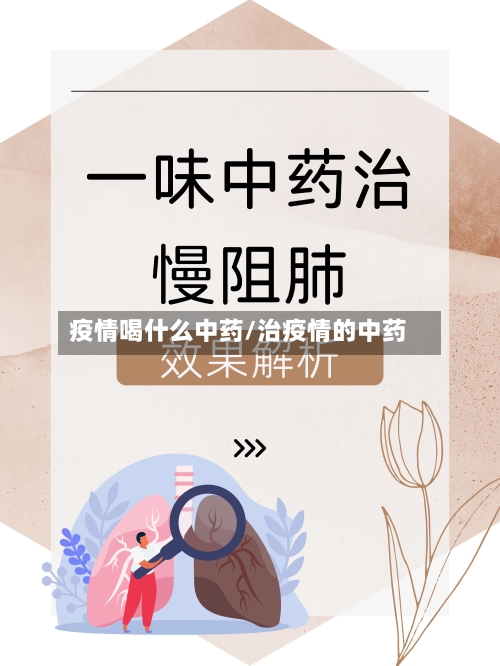 疫情喝什么中药/治疫情的中药