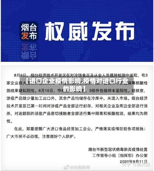 【进口企业疫情影响,疫情对进口行业的影响】-第2张图片