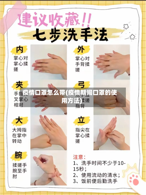 疫情口罩怎么带(疫情期间口罩的使用方法)