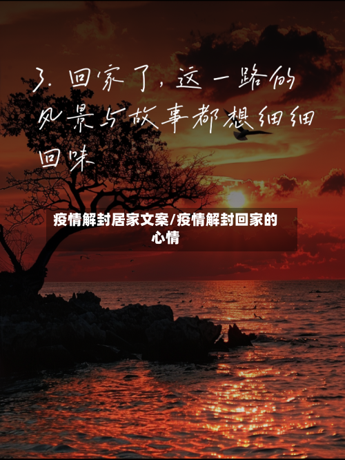 疫情解封居家文案/疫情解封回家的心情