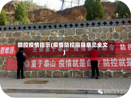 防控疫情指示(疫情防控指导意见全文)-第3张图片