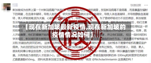 【现在新加坡最新疫情,现在新加坡的疫情情况如何】