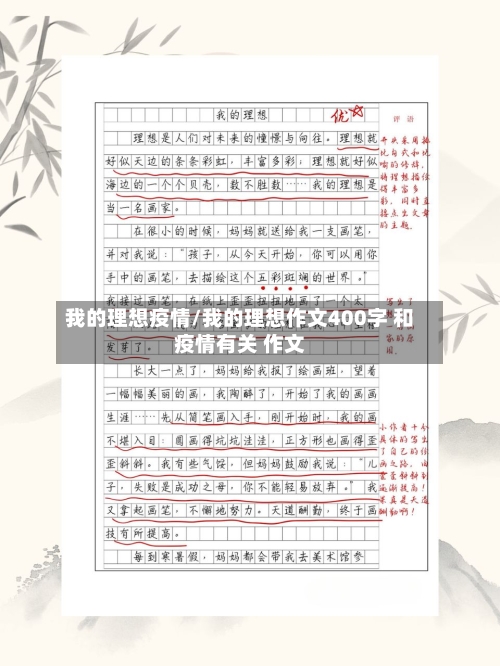 我的理想疫情/我的理想作文400字 和疫情有关 作文-第2张图片