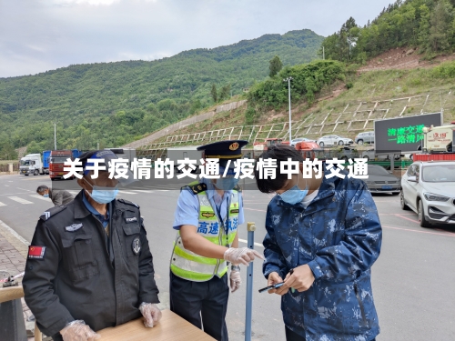 关于疫情的交通/疫情中的交通