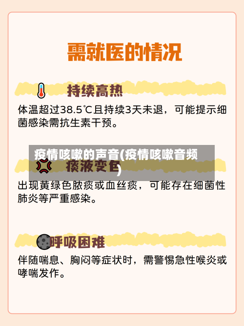 疫情咳嗽的声音(疫情咳嗽音频)