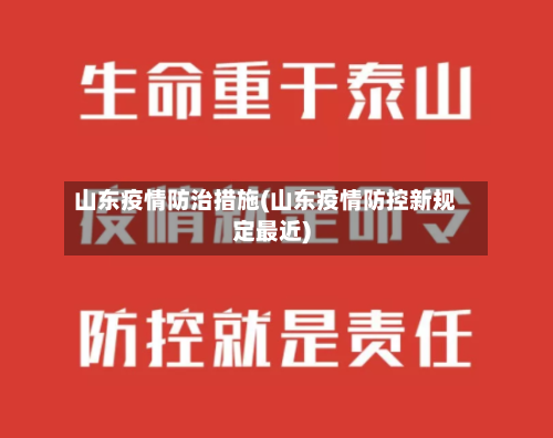 山东疫情防治措施(山东疫情防控新规定最近)-第2张图片