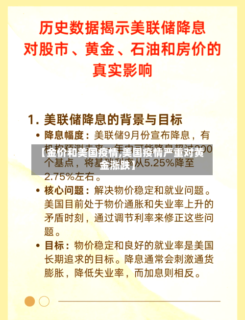 【金价和美国疫情,美国疫情严重对黄金涨跌】