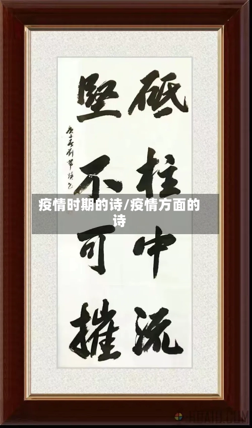 疫情时期的诗/疫情方面的诗