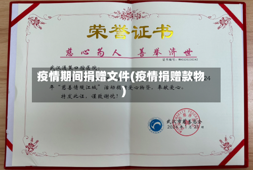 疫情期间捐赠文件(疫情捐赠款物)