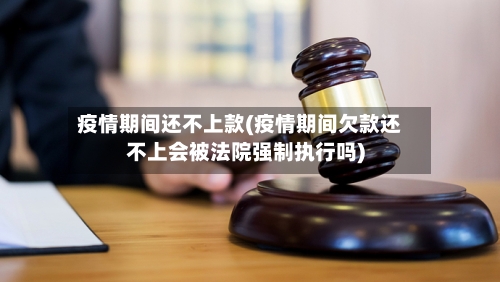 疫情期间还不上款(疫情期间欠款还不上会被法院强制执行吗)-第3张图片