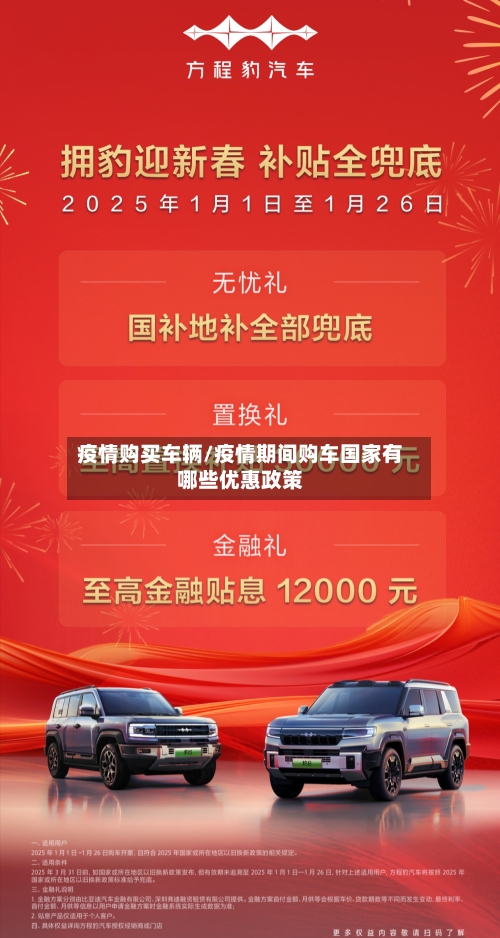 疫情购买车辆/疫情期间购车国家有哪些优惠政策-第2张图片