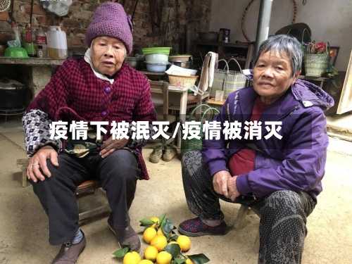 疫情下被泯灭/疫情被消灭