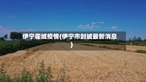 伊宁霍城疫情(伊宁市封城最新消息)-第2张图片