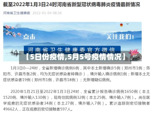 【5日份疫情,5月5号疫情情况】-第2张图片