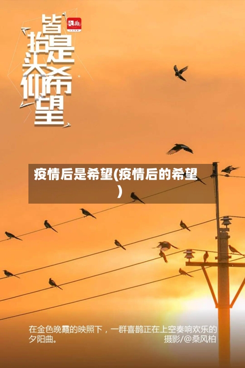 疫情后是希望(疫情后的希望)