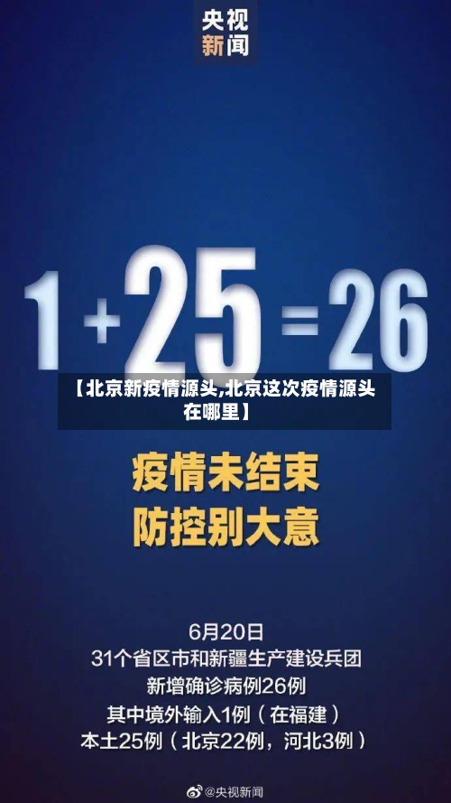 【北京新疫情源头,北京这次疫情源头在哪里】-第3张图片