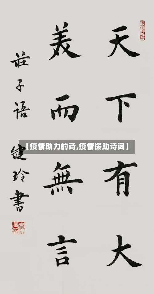 【疫情助力的诗,疫情援助诗词】-第2张图片