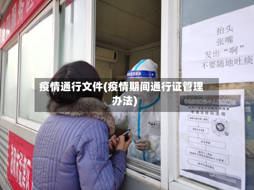 疫情通行文件(疫情期间通行证管理办法)-第3张图片